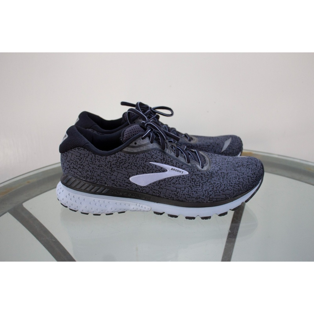 NEW Brooks Womens Adrenaline GTS 20 1202961B003 Black Blue Running Shoes Sz 13 B